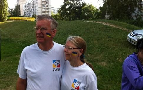 Ron & Nancy Minton at outreach event